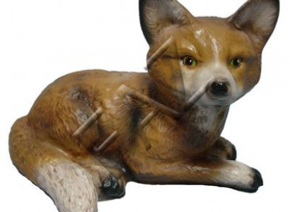 Design Fuchs Figur Garten Statue Skulptur Figuren Skulpturen Dekoration Deko Neu